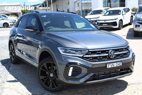 Grey 2025 Volkswagen T-ROC Wagon 140Tsi R-Line
