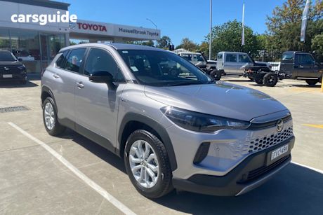 Silver 2025 Toyota Corolla Cross Wagon Gx 2Wd Hybrid