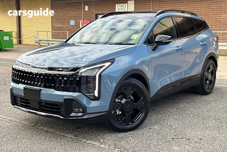 Blue 2025 Kia Sportage Wagon Gt-Line (Awd)