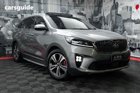 Grey 2018 Kia Sorento Wagon Gt-Line (4X2) Gsl