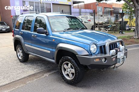 Blue 2006 Jeep Cherokee Wagon Sport (4X4)