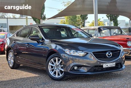 Grey 2014 Mazda 6 Sedan Touring