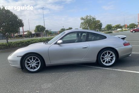 Silver 2000 Porsche 911 Coupe Carrera