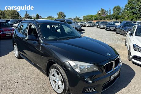 Black 2013 BMW X1 Wagon Sdrive 18D