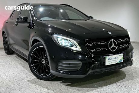 Black 2017 Mercedes-Benz GLA220 Wagon D