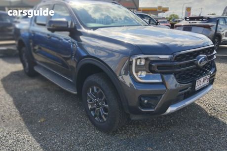 Grey 2024 Ford Ranger Double Cab Pick Up Wildtrak 2.0 (4X4)