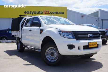 White 2014 Ford Ranger Super Cab Chassis Xl 2.2 Hi-Rider (4X2)