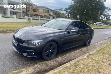 Black 2018 BMW 420I Coupe M Sport Gran Coupe