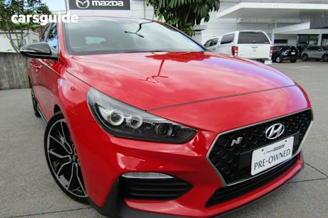 Red 2018 Hyundai I30 Hatchback N Performance Lux