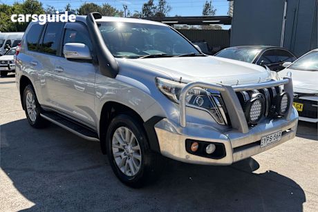Silver 2014 Toyota Landcruiser Prado SUV KAKADU 4X4