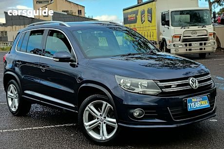 Blue 2015 Volkswagen Tiguan Wagon 132 Tsi (4X4)