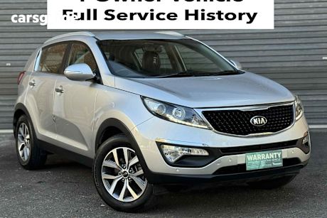 Silver 2015 Kia Sportage Wagon Sli (Awd)
