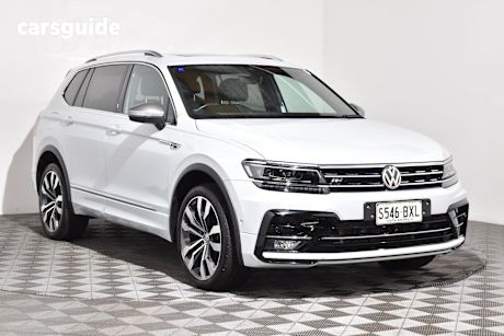 Silver 2018 Volkswagen Tiguan Wagon Allspace 162 Tsi Highline