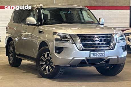 Silver 2020 Nissan Patrol Wagon Ti (4X4)