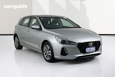 Silver 2019 Hyundai I30 Hatchback Active