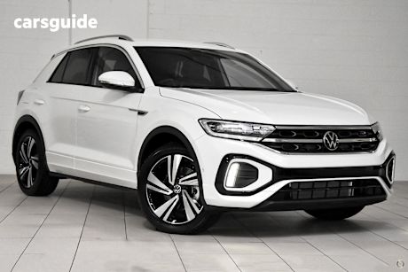 White 2025 Volkswagen T-ROC Wagon 140Tsi R-Line