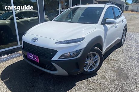 White 2021 Hyundai Kona Wagon (Fwd)