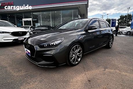 Grey 2023 Hyundai I30 Hatchback N Line Premium