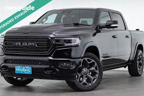 Black 2022 RAM 1500 Crew Cab Utility Limited