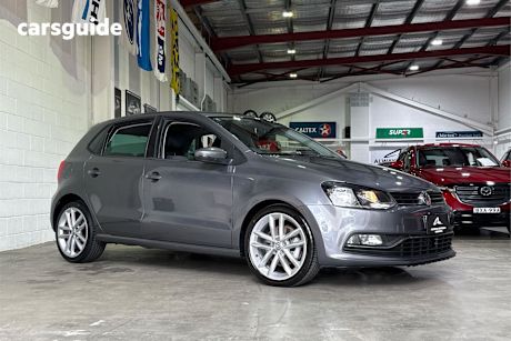 Grey 2015 Volkswagen Polo Hatchback 81 Tsi Comfortline