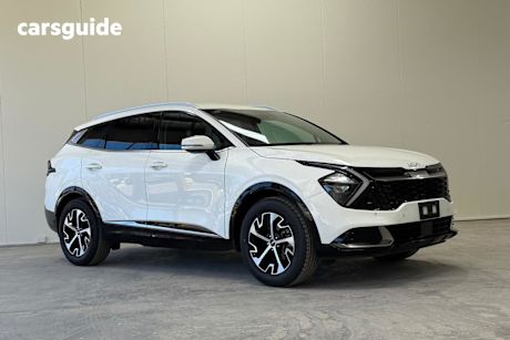 White 2022 Kia Sportage Wagon Sx (Fwd)