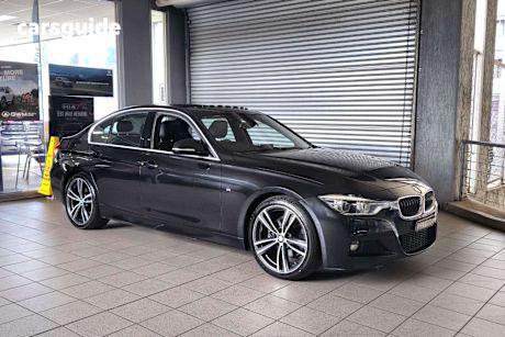Black 2017 BMW 330I Sedan Luxury Line
