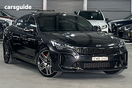 Grey 2020 Kia Stinger Sedan Gt (Black Leather)