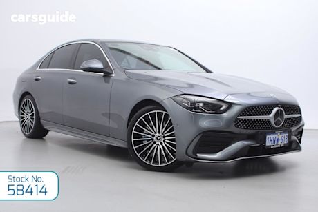 Grey 2022 Mercedes-Benz C300 Sedan Mhev