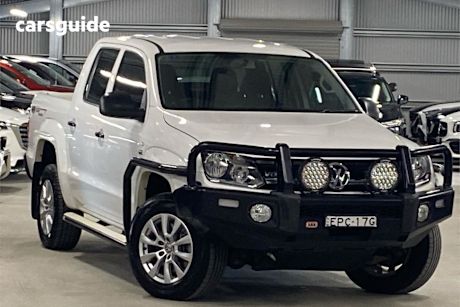 White 2021 Volkswagen Amarok Dual Cab Utility Tdi500 V6 Core 4Motion