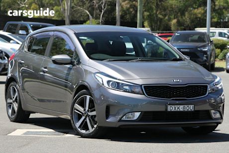 Silver 2018 Kia Cerato Hatchback Sport