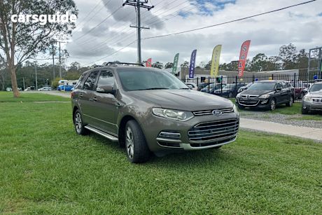 Brown 2011 Ford Territory Wagon Titanium (Rwd)