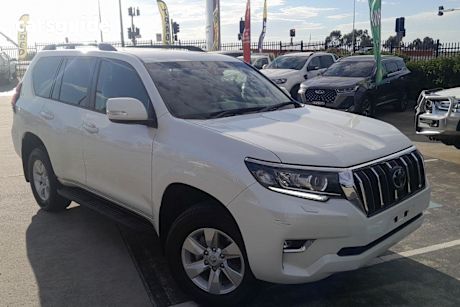 White 2023 Toyota Landcruiser Prado Wagon Gxl