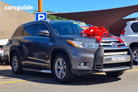 Grey 2014 Toyota Kluger Wagon Gxl (4X2)