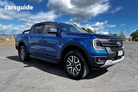 Blue 2025 Ford Ranger Double Cab Pick Up Sport 2.0 (4X4)