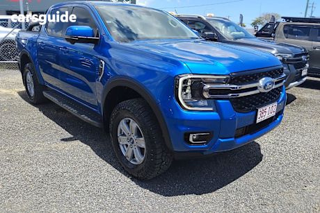 Blue 2023 Ford Ranger Double Cab Pick Up Xlt 2.0 (4X4)