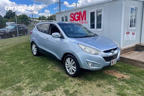 Blue 2012 Hyundai IX35 Wagon Highlander (Awd)