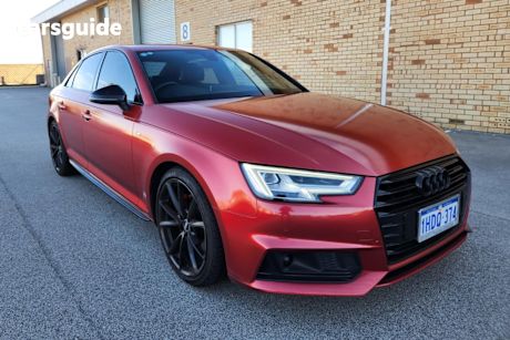 Red 2016 Audi A4 Sedan 2.0 Tfsi S Tronic Sport