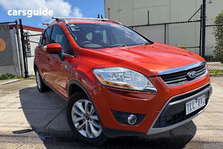 Orange 2012 Ford Kuga Wagon Trend