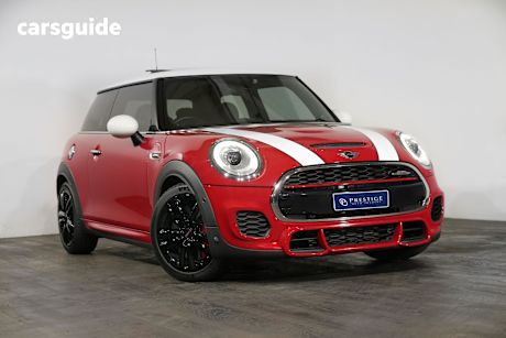 Red 2018 Mini Cooper Hatchback John Copper Works