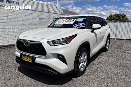 White 2021 Toyota Kluger Wagon Gx 2Wd