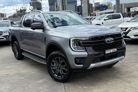 Silver 2024 Ford Ranger Double Cab Pick Up Wildtrak 3.0 (4X4)