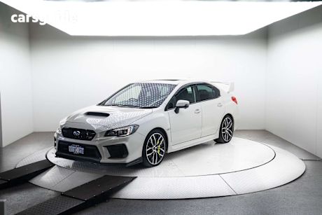 White 2021 Subaru WRX Sedan Sti (Awd)