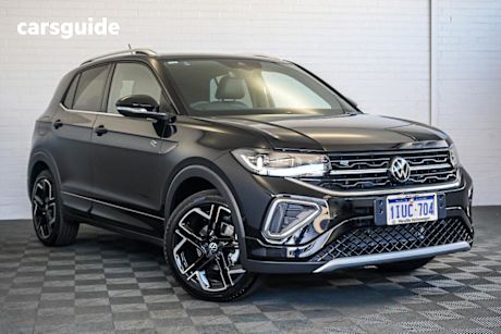 Black 2025 Volkswagen T-Cross Wagon 85Tsi R-Line