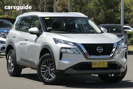 Silver 2023 Nissan X-Trail Wagon St (2Wd)