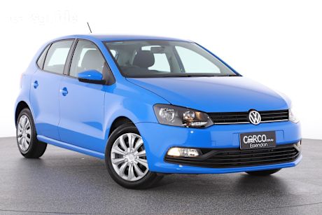 Blue 2017 Volkswagen Polo Hatchback 66 Tsi Trendline