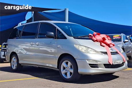 Silver 2004 Toyota Tarago Wagon Gli