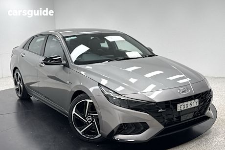 Grey 2023 Hyundai I30 Sedan N Line Premium