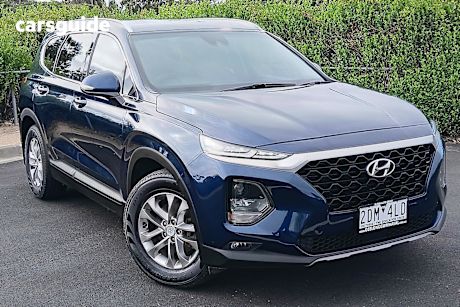 Blue 2020 Hyundai Santa FE Wagon Active (Awd)