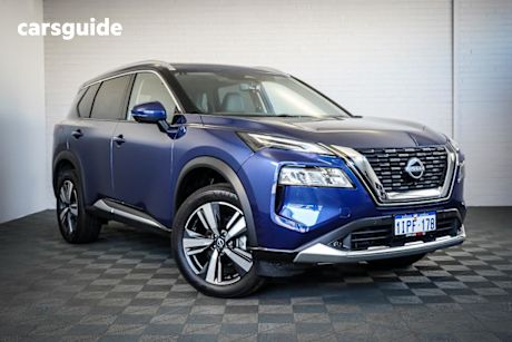 Blue 2024 Nissan X-Trail Wagon Ti (4Wd)