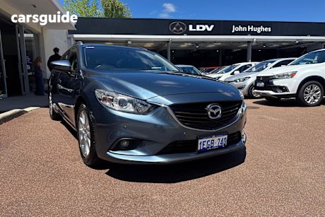 Blue 2012 Mazda 6 Wagon Touring